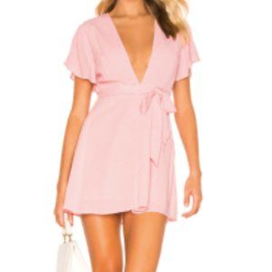 Superdown Tyler Deep V Dress from Revolve